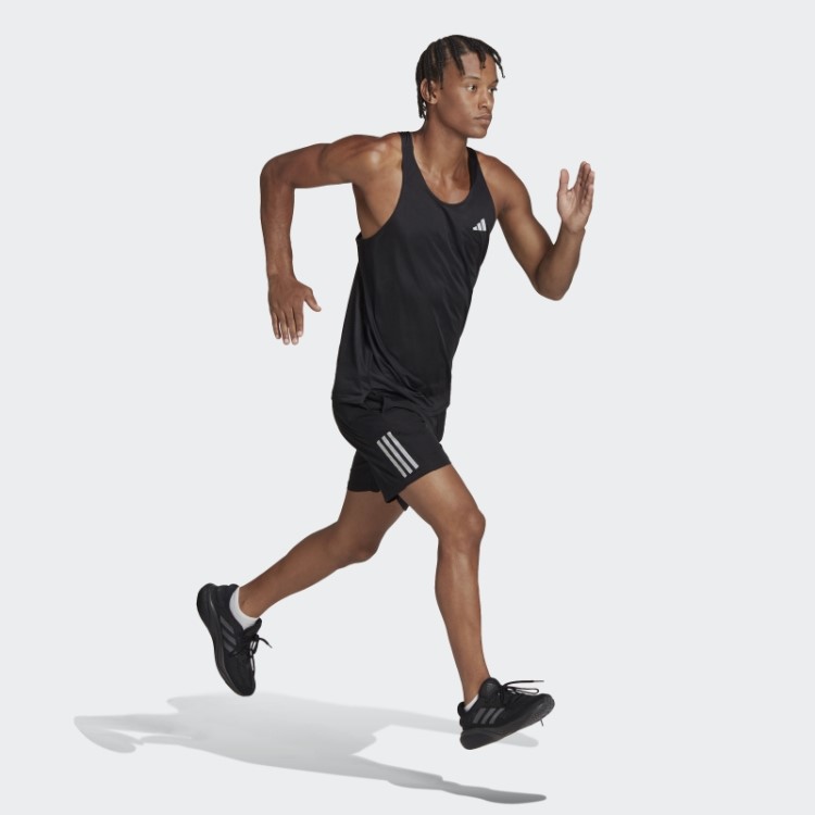Possui O Adidas Preto Singlet Run