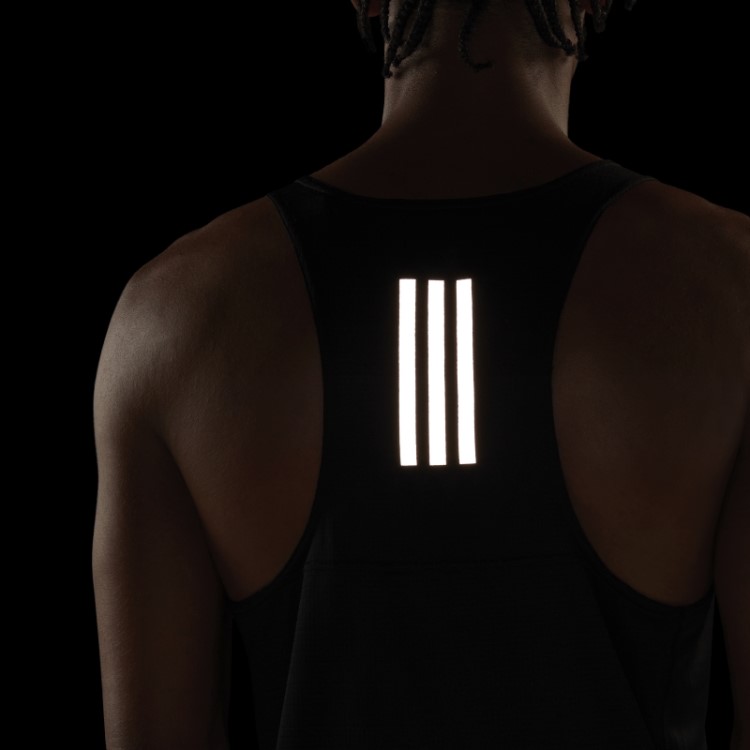 Adidas Preto Possui O Singlet Run