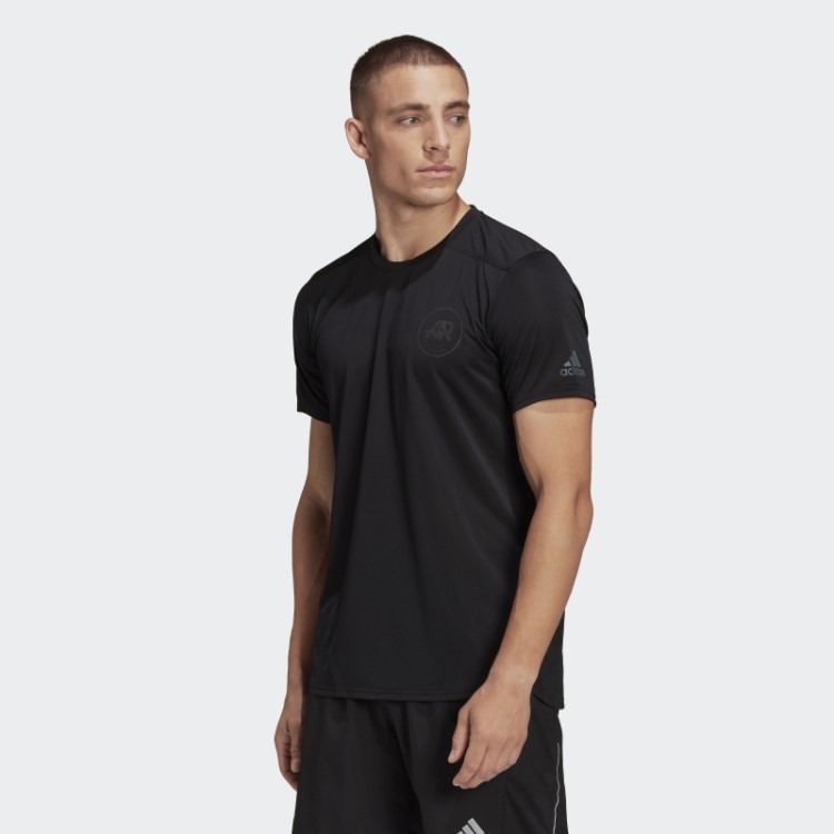 Camiseta Corredora Preta Adidas
