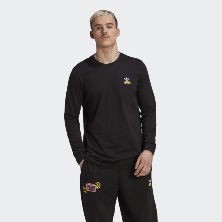 Adidas Graphics Unite Camiseta Manga Longa Preta