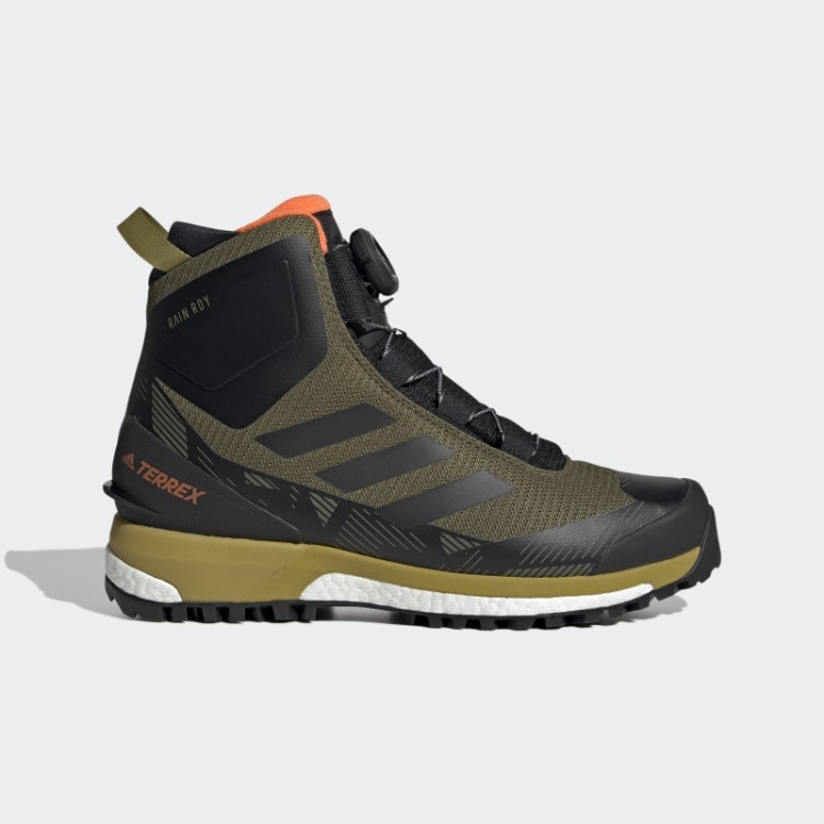 Tênis De Caminhada Adidas Terrex Conrax Boa Rain.rdy Verde-oliva
