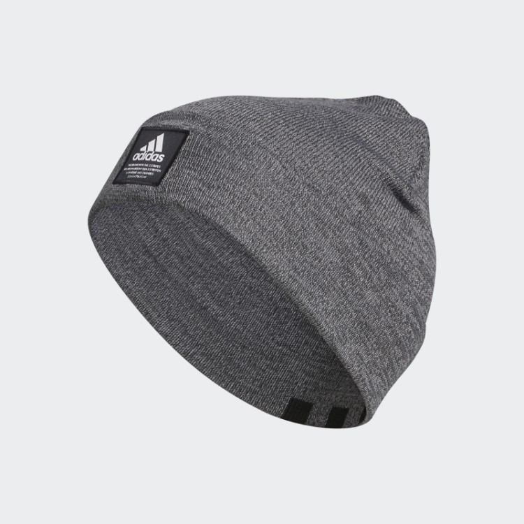 Gorro Preto Adidas Com Punho Amplificador