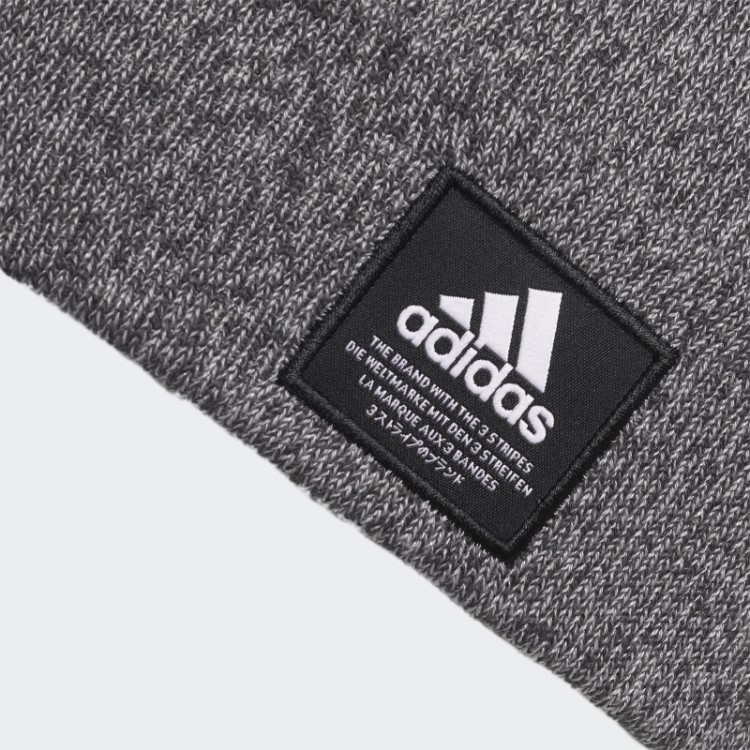 Gorro Preto Adidas Com Punho Amplificador