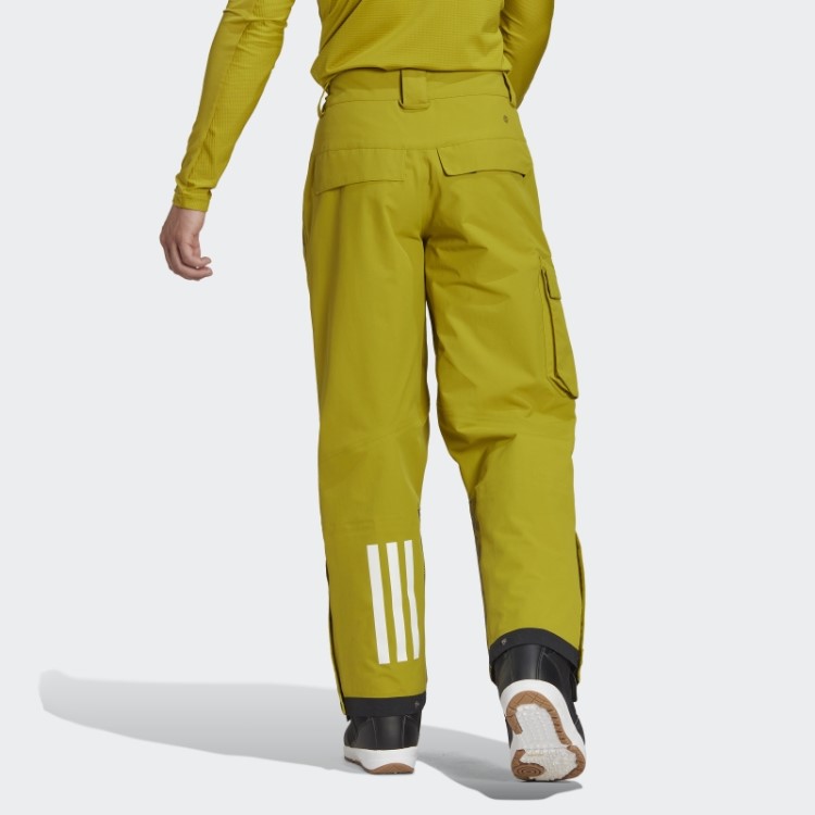 Adidas Terrex 3 Camadas De Nylon Pós-consumo Snow Tracksuit Verde-oliva