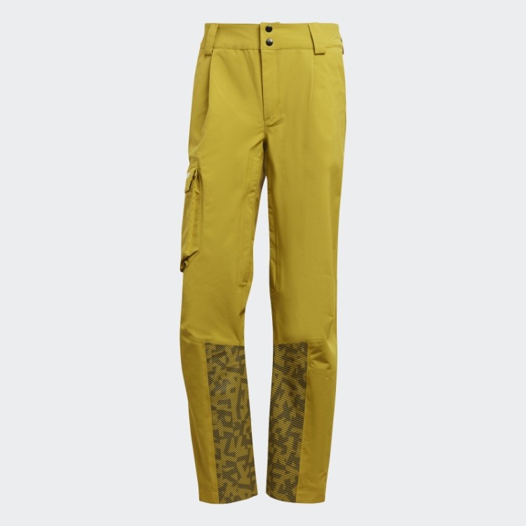 Adidas Terrex 3 Camadas De Nylon Pós-consumo Snow Tracksuit Verde-oliva