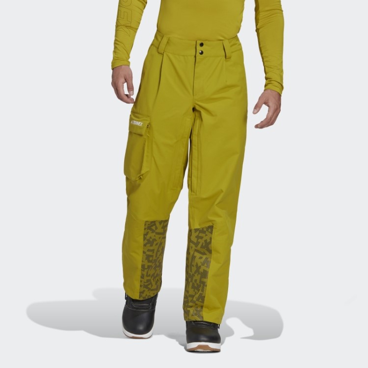 Calça De Neve De Nylon Pós-consumo Terrex De 3 Camadas Adidas Olive