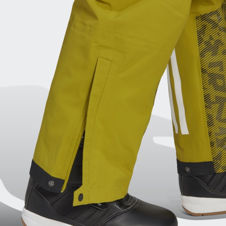 Calça De Neve De Nylon Pós-consumo Terrex De 3 Camadas Adidas Olive