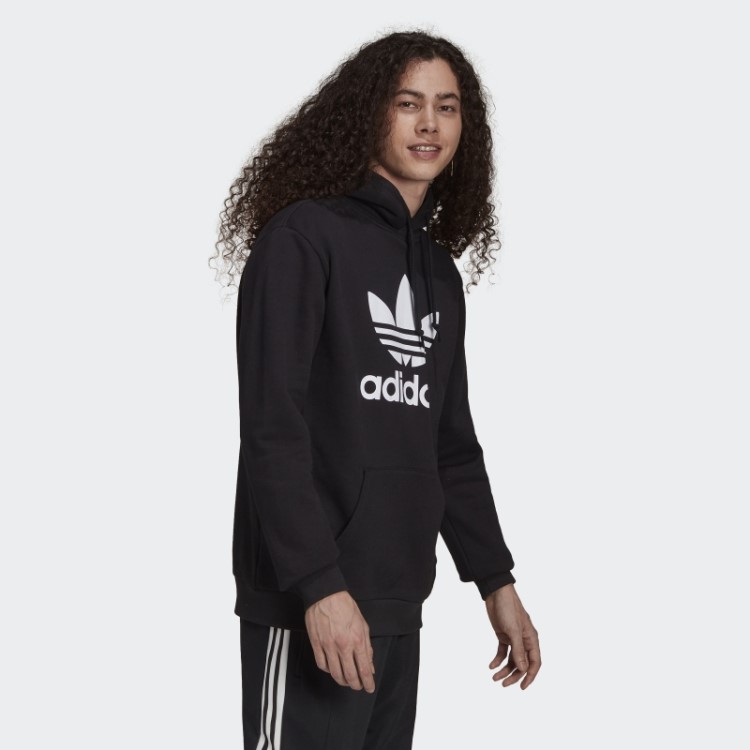 Adidas Adicolor Classics Moletom Com Capuz Trefoil Branco