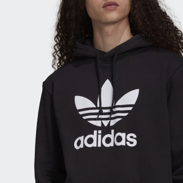 Adidas Adicolor Classics Moletom Com Capuz Trefoil Branco