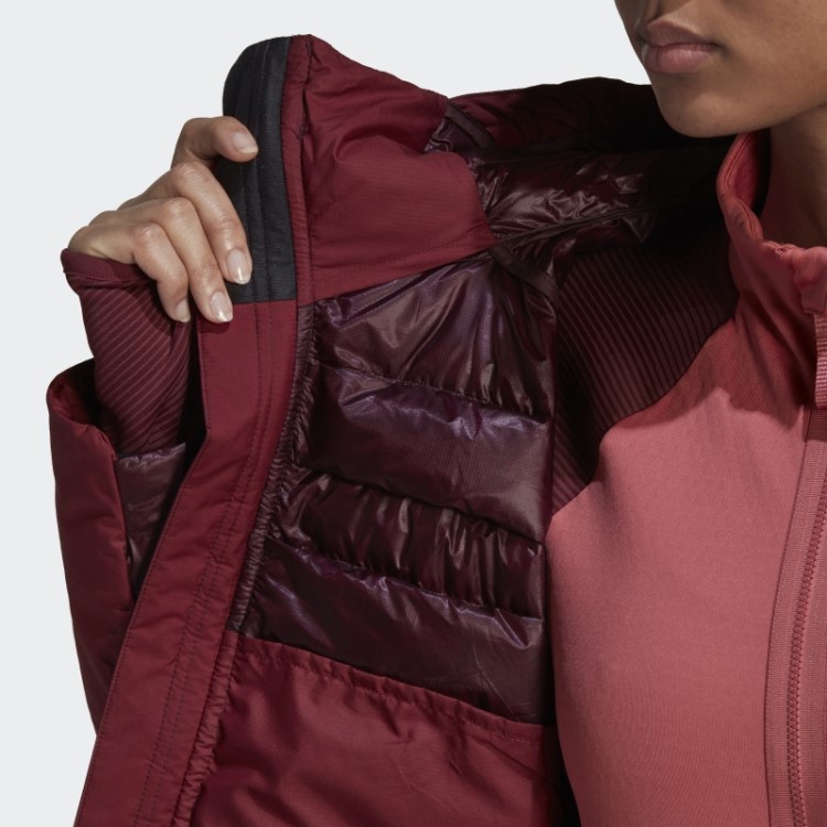 Jaqueta Com Capuz Marrom Terrex Myshelter Adidas