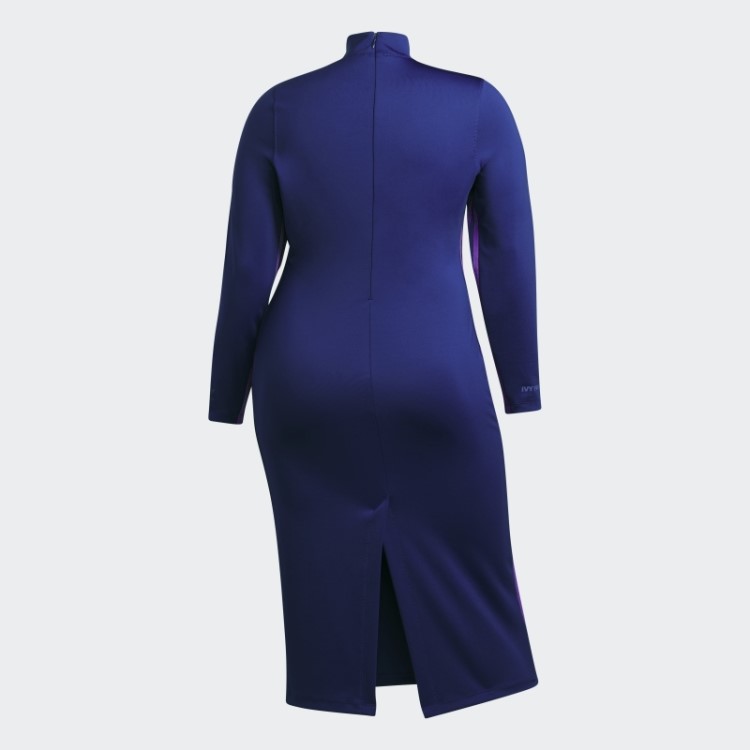 Vestido índigo Adidas Spandex (tamanho Grande)