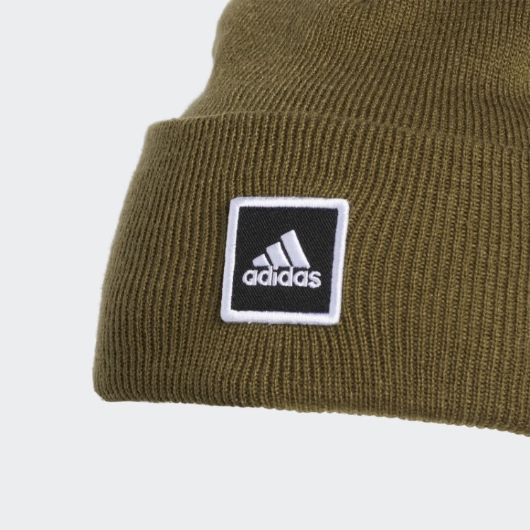 Gorro Dobrado Com Punho Largo Adidas Olive