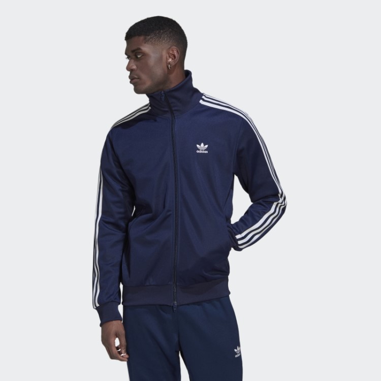 Jaqueta Adidas Night Indigo Adicolor Classics Beckenbauer Primeblue