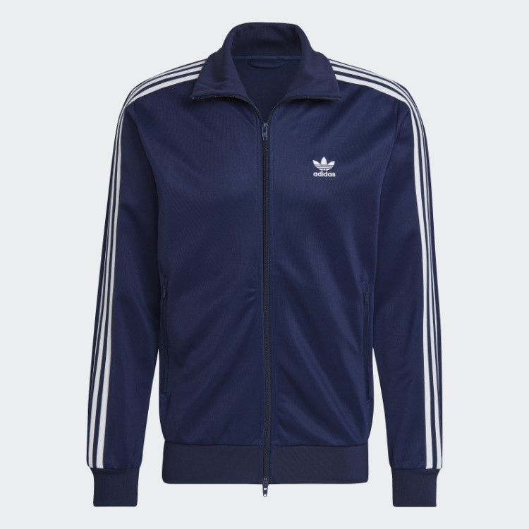Jaqueta Adidas Night Indigo Adicolor Classics Beckenbauer Primeblue