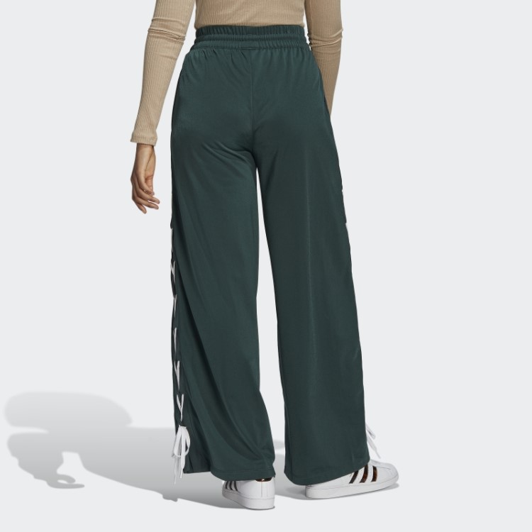 Sempre Original Calça Larga Com Renda Verde Mineral Adidas