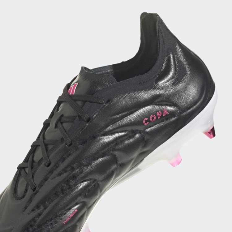 Botas Pretas Copa Pure.1 Soft Ground Adidas