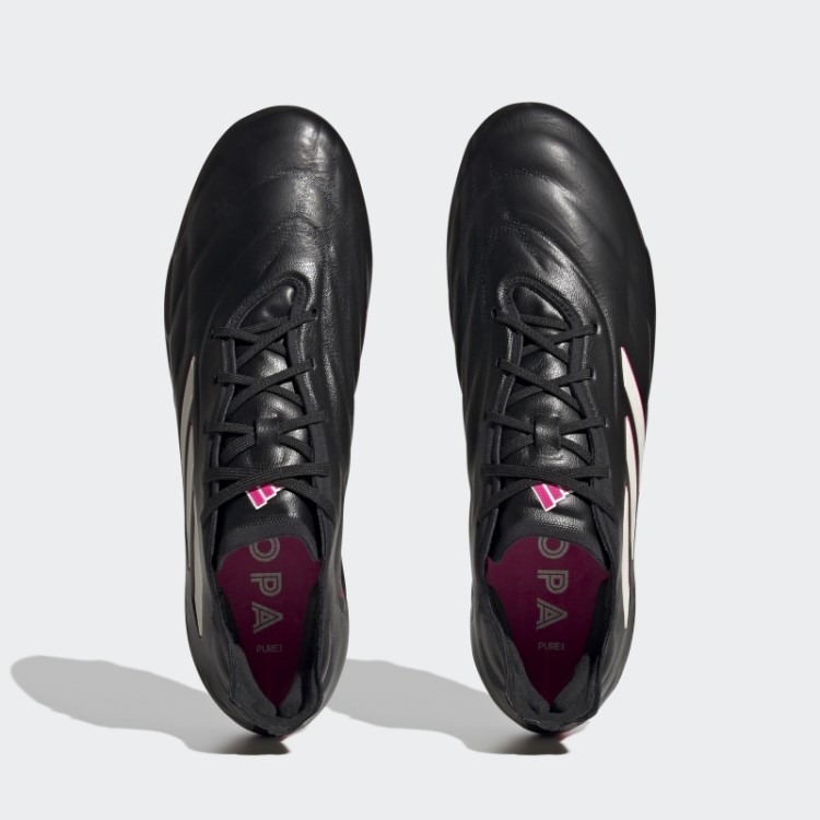 Botas Pretas Copa Pure.1 Soft Ground Adidas
