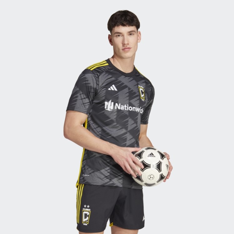 Columbus Crew 23/24 Away Jersey Preto Adidas