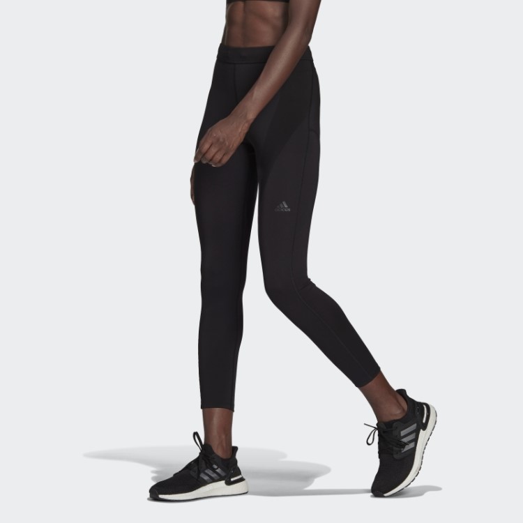 Legging Preta Adidas Run Icons 7/8