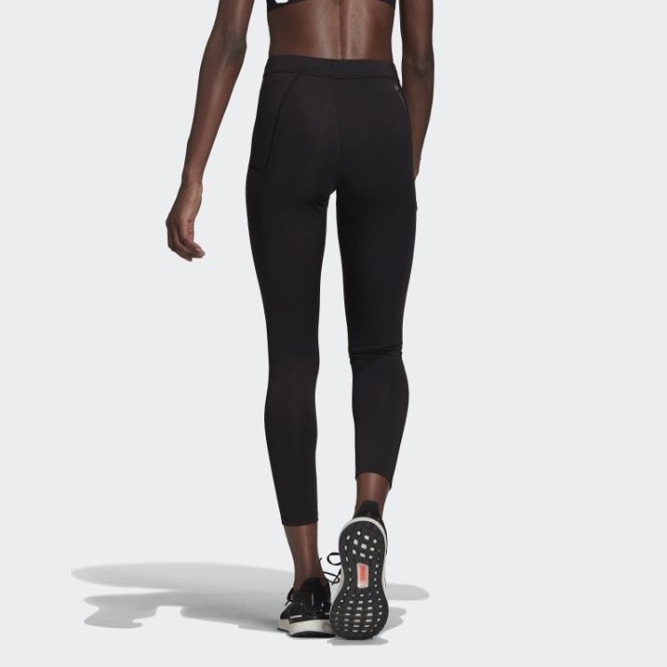 Leggings De Corrida Pretas Run Icons 7/8 Adidas