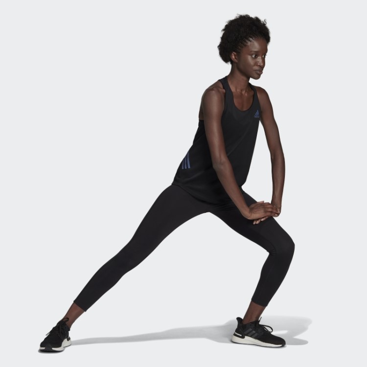 Leggings De Corrida Pretas Run Icons 7/8 Adidas