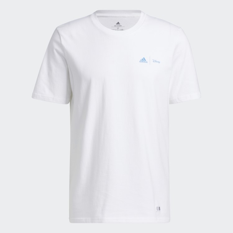 Camiseta Manga Curta Disney Sport Branca Adidas