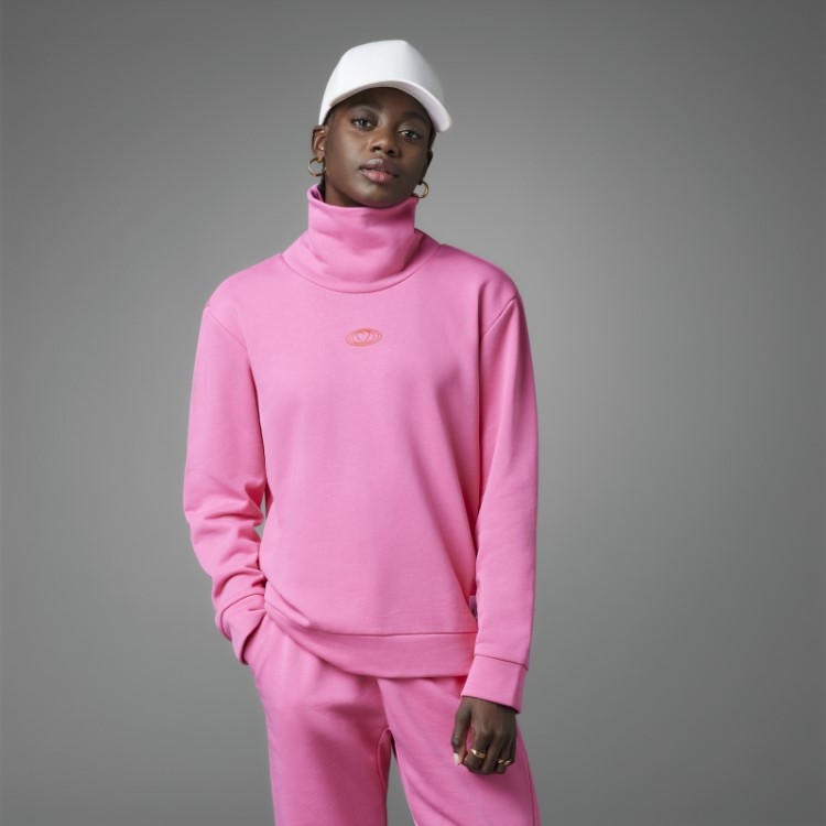 Moletom Dia Dos Namorados Magenta Adidas