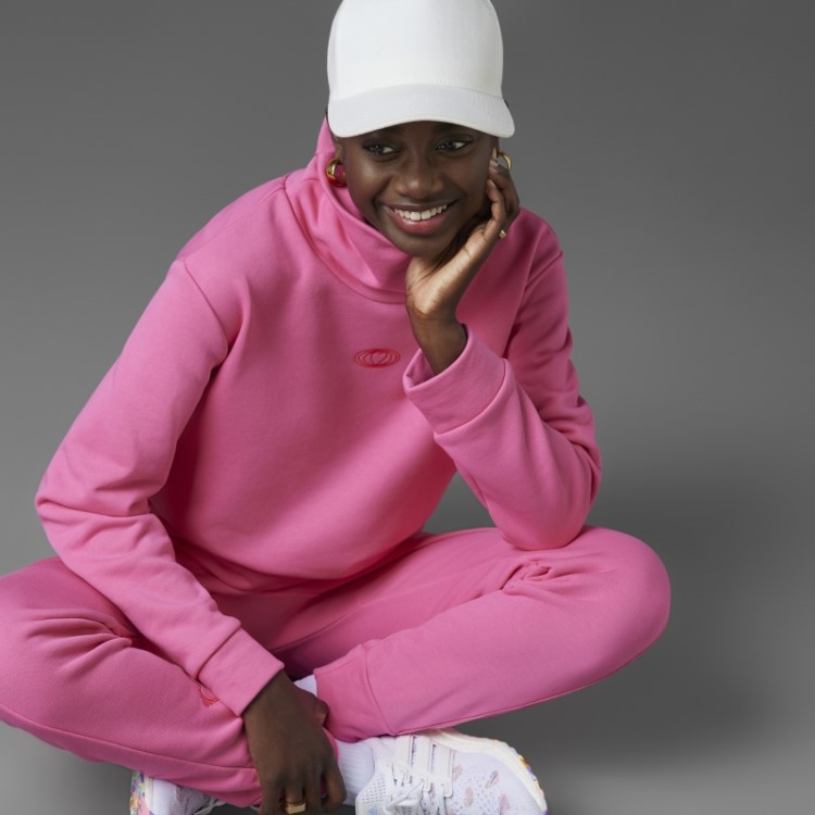 Moletom Dia Dos Namorados Magenta Adidas
