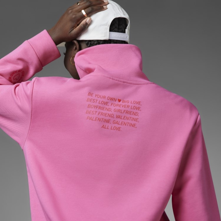 Moletom Magenta Adidas Dia Dos Namorados