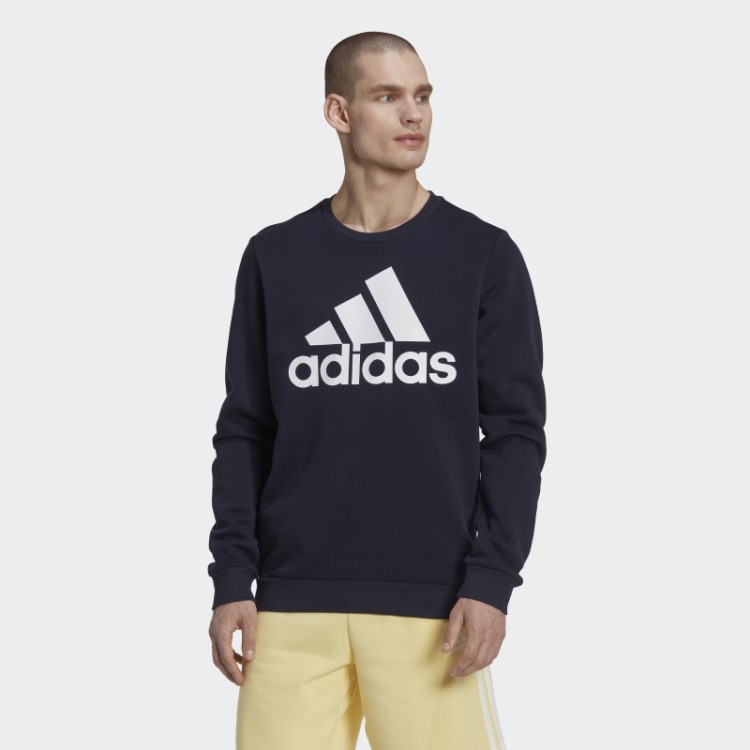 Moletom Adidas Ink Essentials Com Logo Grande