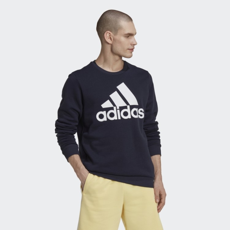 Moletom Adidas Ink Essentials Com Logo Grande
