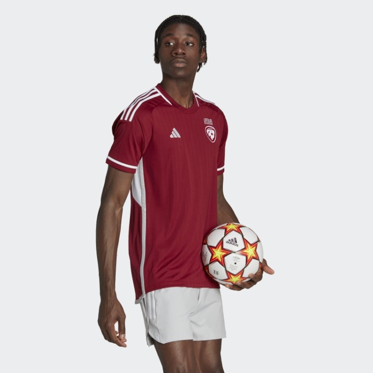 Coll Borgonha Letônia 22 Camisa Casa Adidas