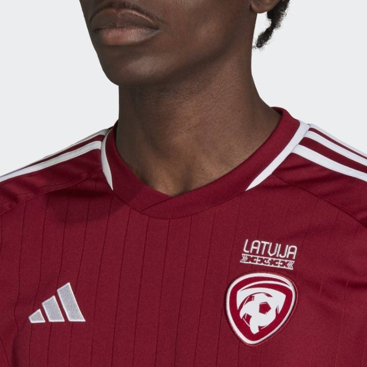 Coll Borgonha Letônia 22 Camisa Casa Adidas