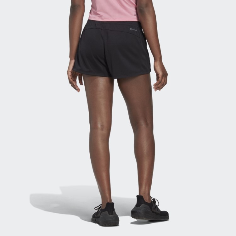 Pacer Bermuda Tricô Com 3 Barras Preto Adidas