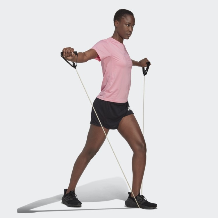 Pacer Bermuda Tricô Com 3 Barras Preto Adidas