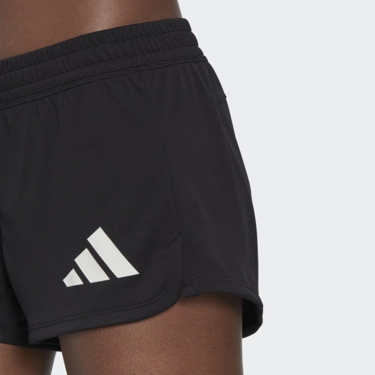 Pacer Bermuda Tricô Com 3 Barras Preto Adidas