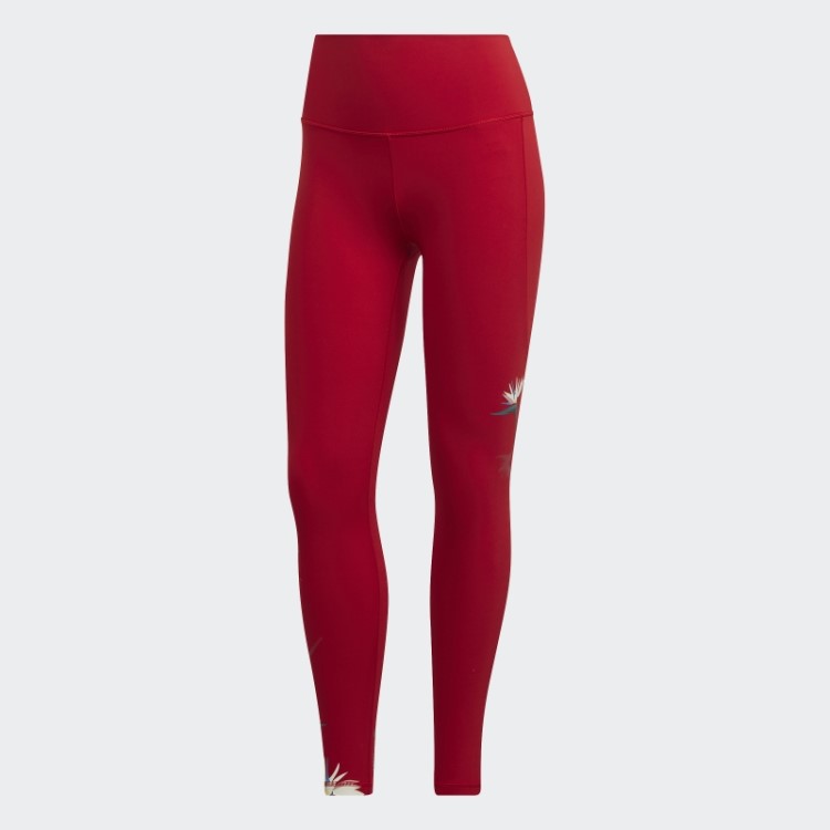 Legging Vermelho Adidas Thebe Magugu Studio 7/8