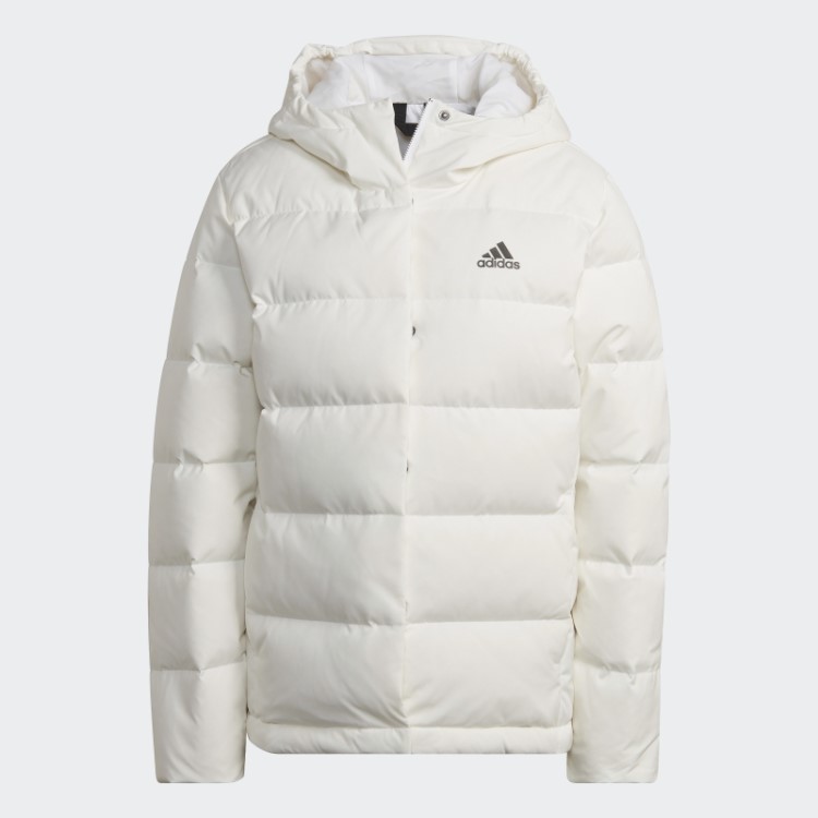 Jaqueta Adidas Helionic Branca Com Capuz