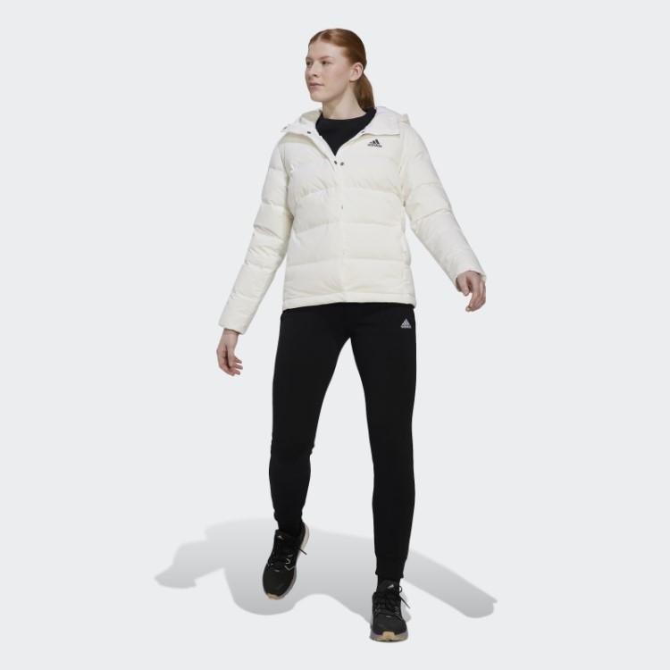 Jaqueta Adidas Helionic Branca Com Capuz