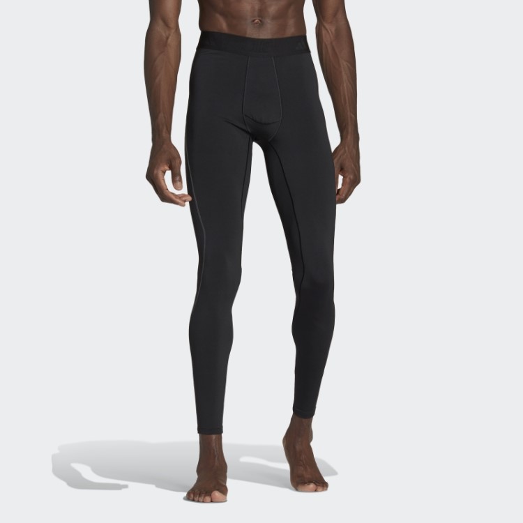 Meia-calça De Treino Preta Adidas Techfit Cold.rdy
