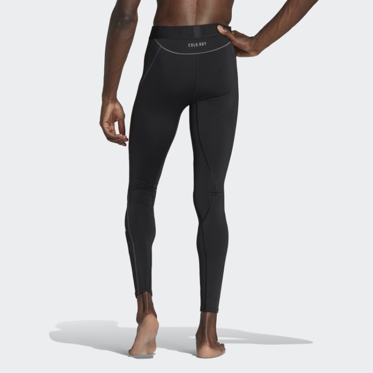 Meia-calça De Treino Preta Adidas Techfit Cold.rdy
