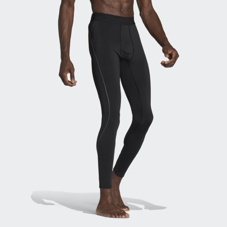 Meia-calça De Treino Preta Adidas Techfit Cold.rdy