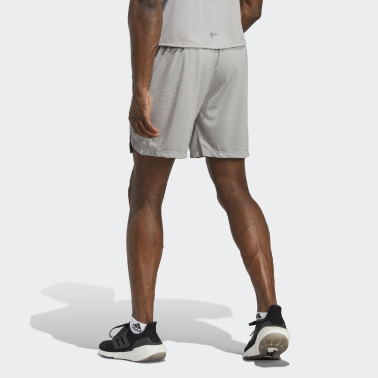 Shorts De Treino Com Estampa Pu Mgh Cinza Sólido Adidas