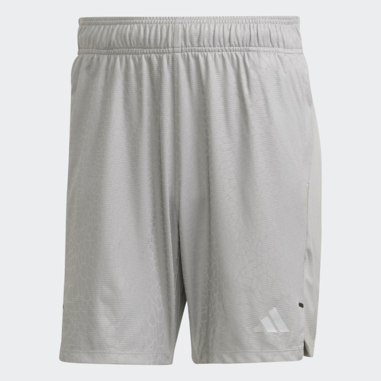 Shorts De Treino Com Estampa Pu Mgh Cinza Sólido Adidas