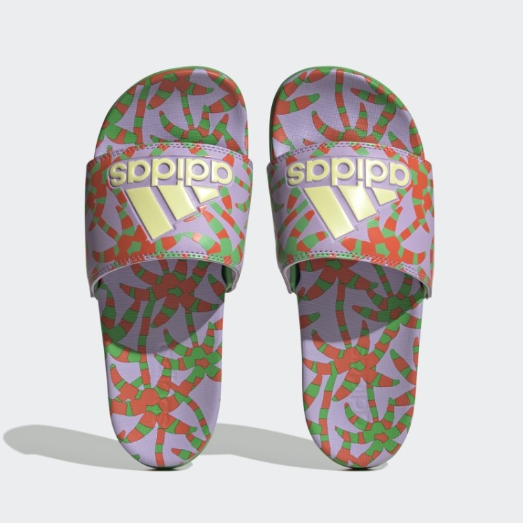 Sandália Adilette Comfort Adidas Roxa