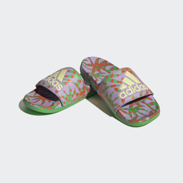 Sandália Adilette Comfort Adidas Roxa