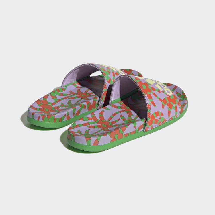 Sandália Adilette Comfort Adidas Roxa