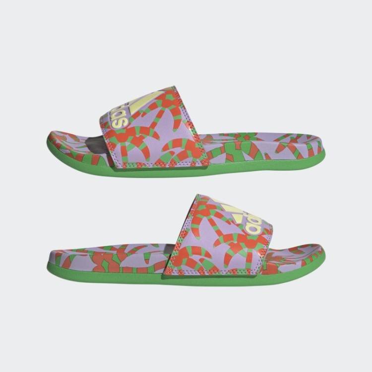 Sandália Adilette Comfort Adidas Roxa