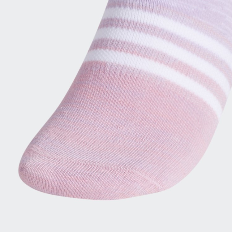 Meias Adidas Superlite Multi Space Dye Brancas 6 Pares
