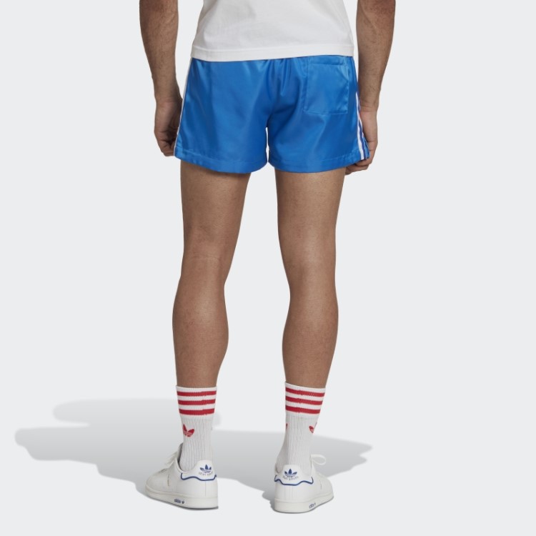 Bermuda Tecido Azul Adidas
